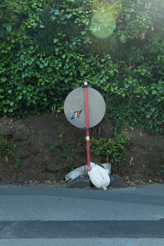 Road work, La Rue de Haut, Jersey. 2024.